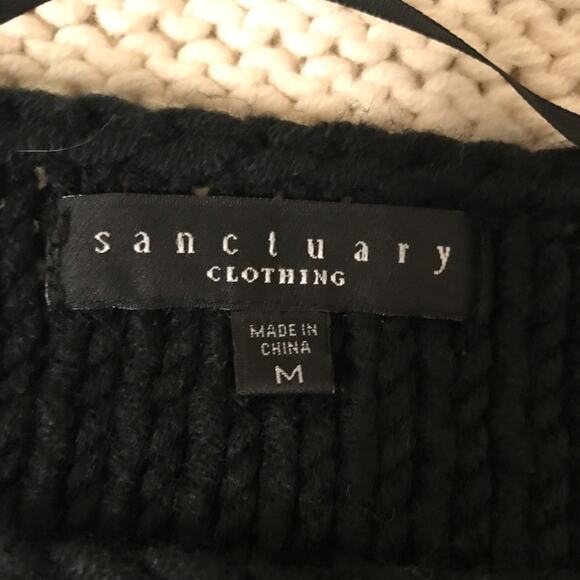 Sanctuary Revolve Striped Knit Wool Blend Sweater - Picture 8 of 8